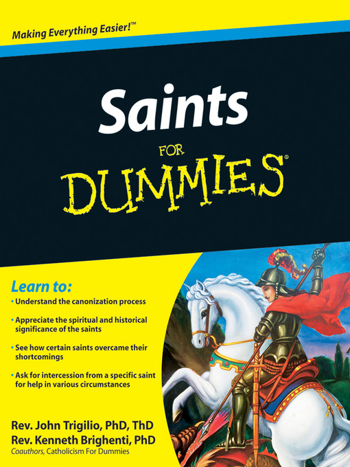 Title details for Saints For Dummies by Rev. John Trigilio, Jr. - Available